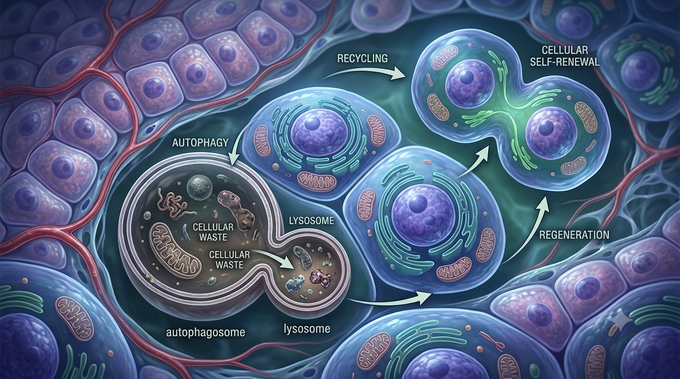 The Science of Cellular Self-Renewal: How Autophagy is the Secret to Longevity